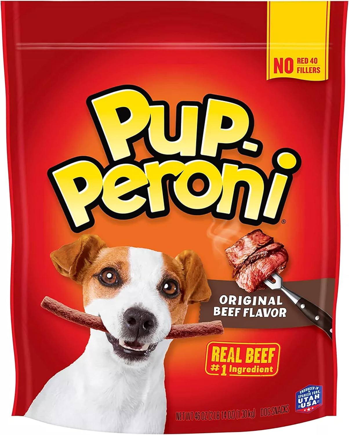Pup-Peroni Dog Snacks, Original Beef Flavor 46 oz.