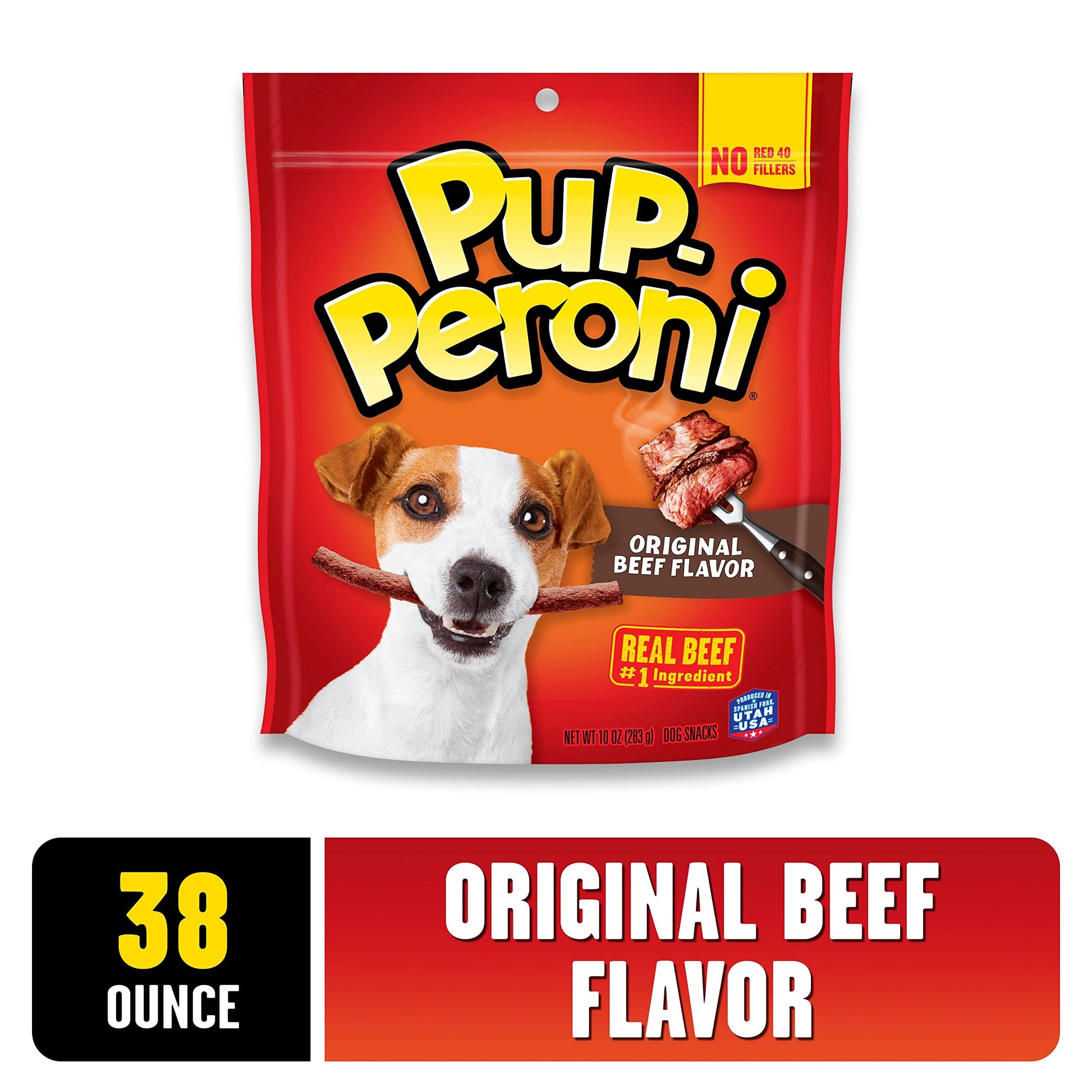 Pup-Peroni Dog Treats, Original Beef Flavor, 38 Ounce, Made with Real Beef-UPStoxs