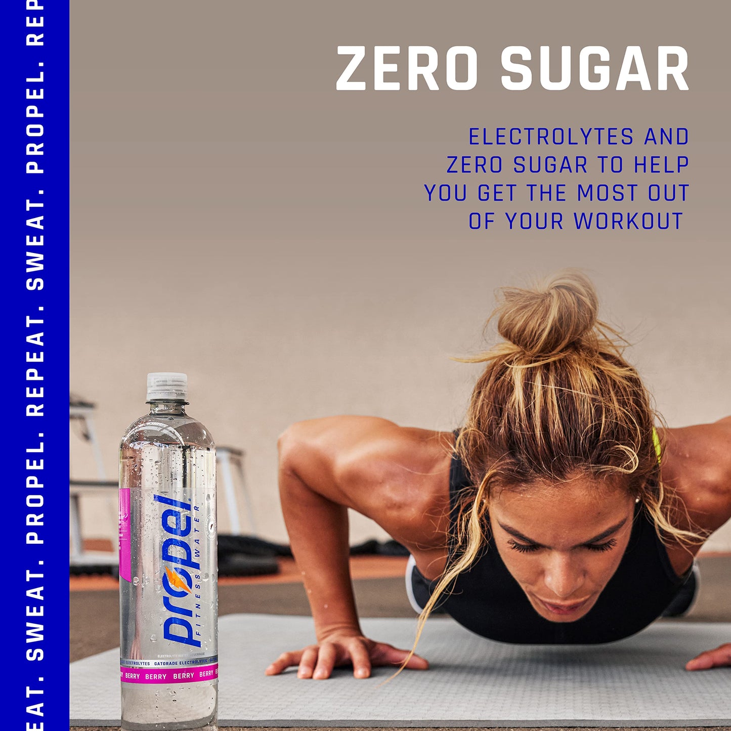 Propel, Grape, Zero Calorie Sports Drinking Water with Electrolytes and Vitamins C&E, 16.9 Fl Oz (Pack of 12)-UPStoxs
