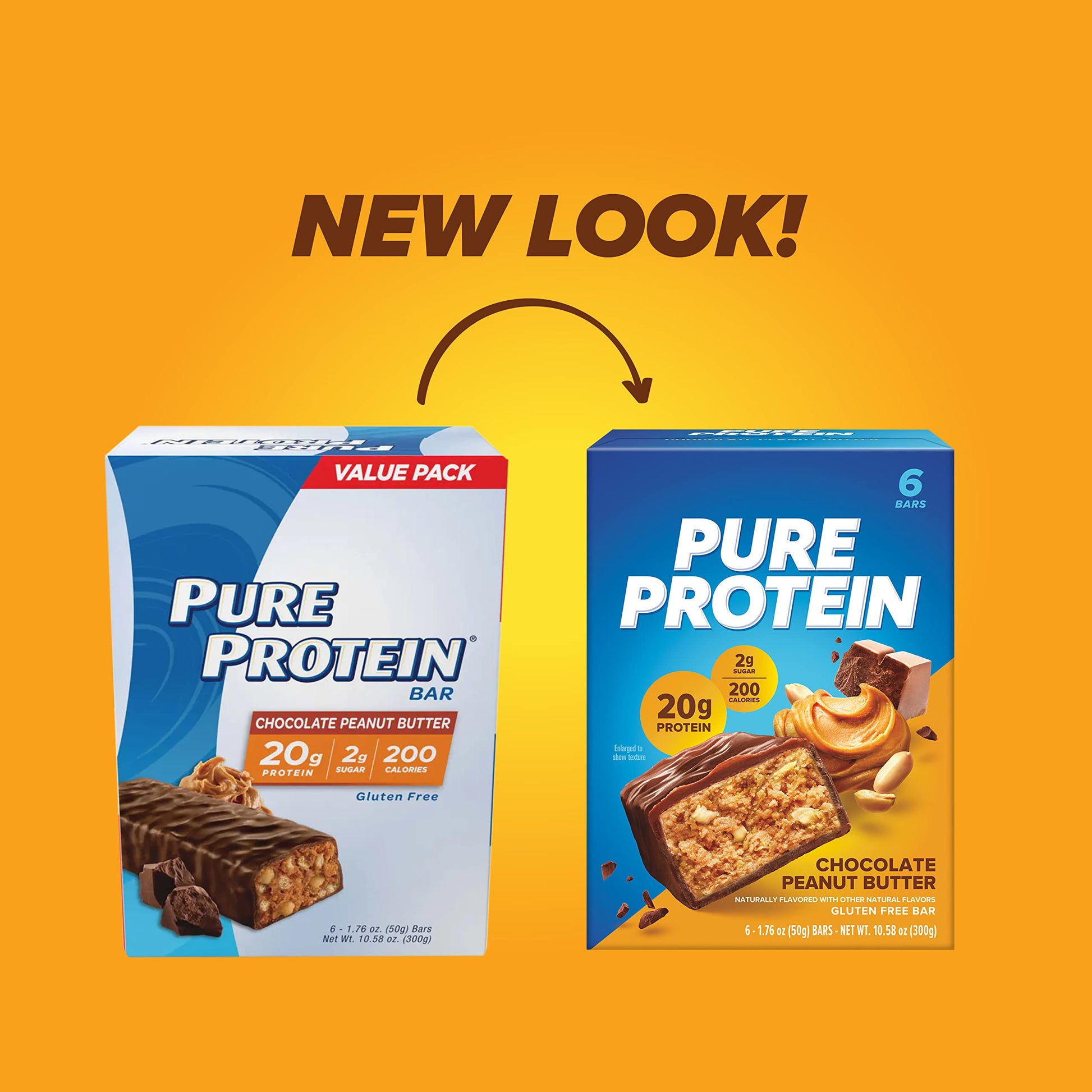 Pure Protein Bars Chocolate Variety Pack (18 ct)-UPStoxs