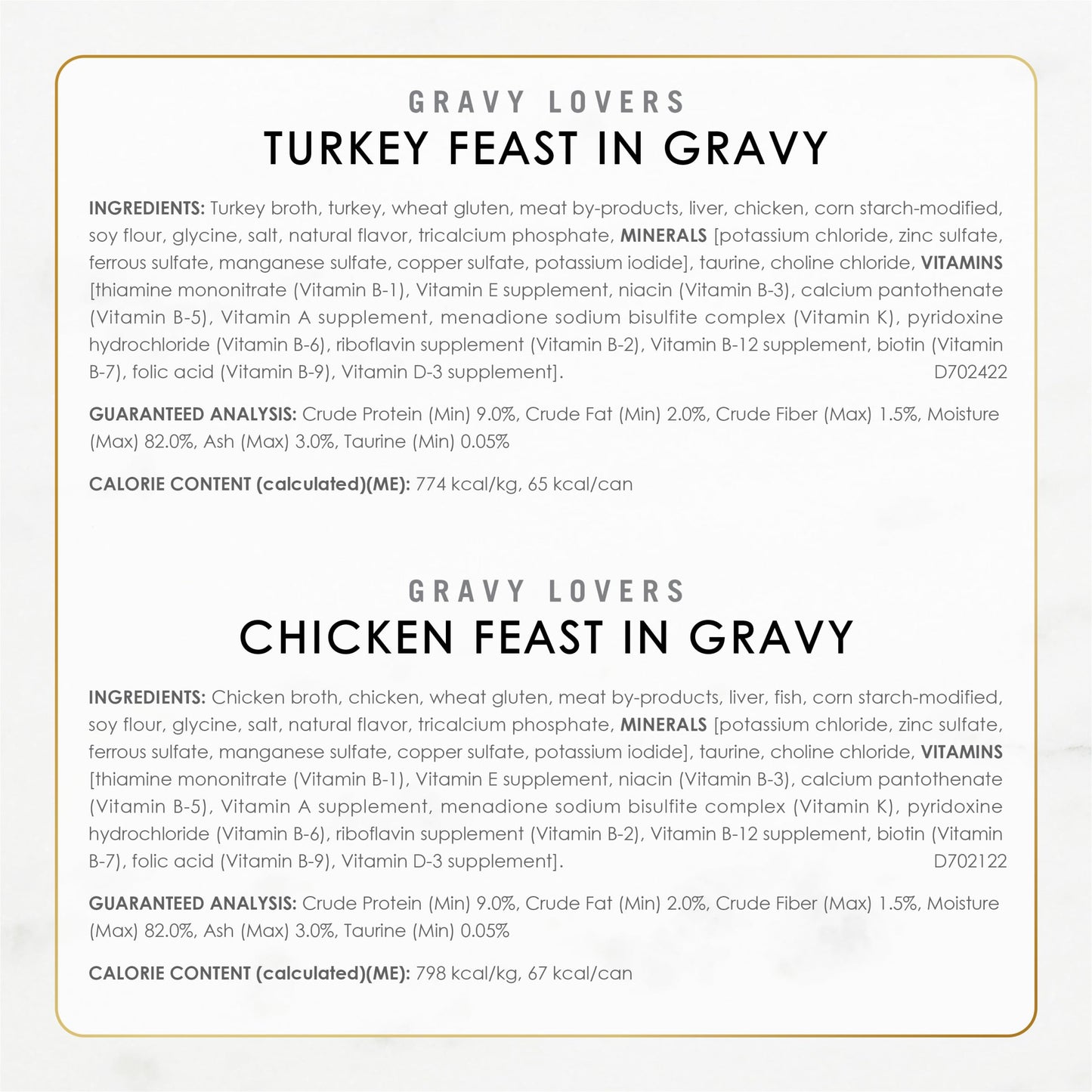 Purina Fancy Feast Gravy Lovers Poultry and Beef Grilled Gourmet Wet Cat Food Variety Pack - 3 Ounce (Pack of 24)-UPStoxs