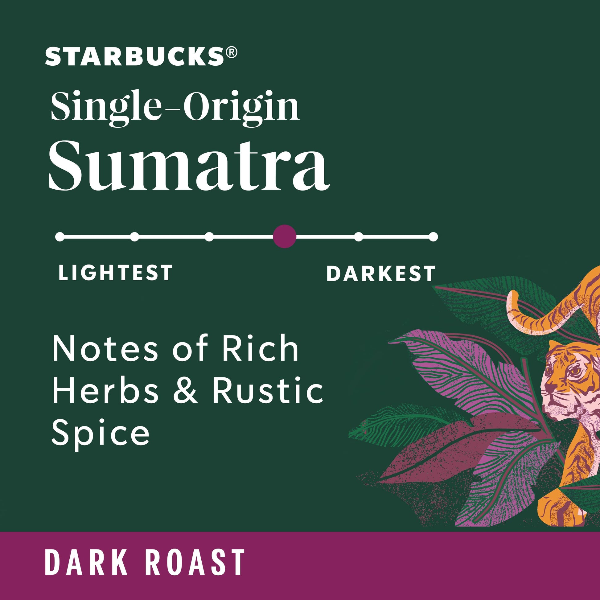 Starbucks K-Cup Coffee Pods, Dark Roast Coffee, Sumatra for Keurig Brewers, 100% Arabica, 4 boxes (96 pods total)-UPStoxs