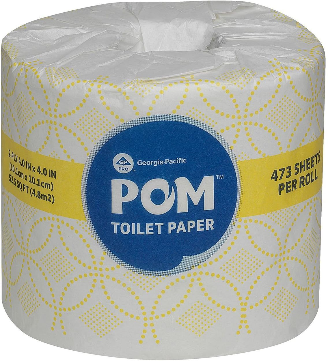 POM 2-Ply Toilet Paper 473 sheets/roll, 45 rolls