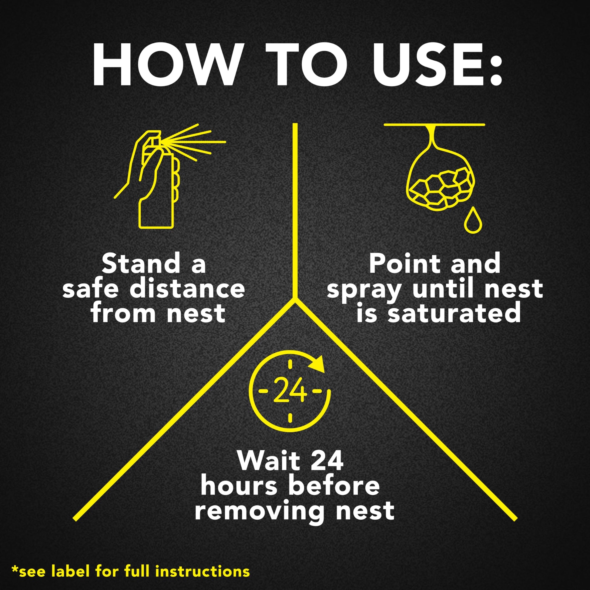 Raid Wasp & Hornet Killer Spray, Bug Killer Kills the Entire Nest, 14 Oz, 2 Count-UPStoxs