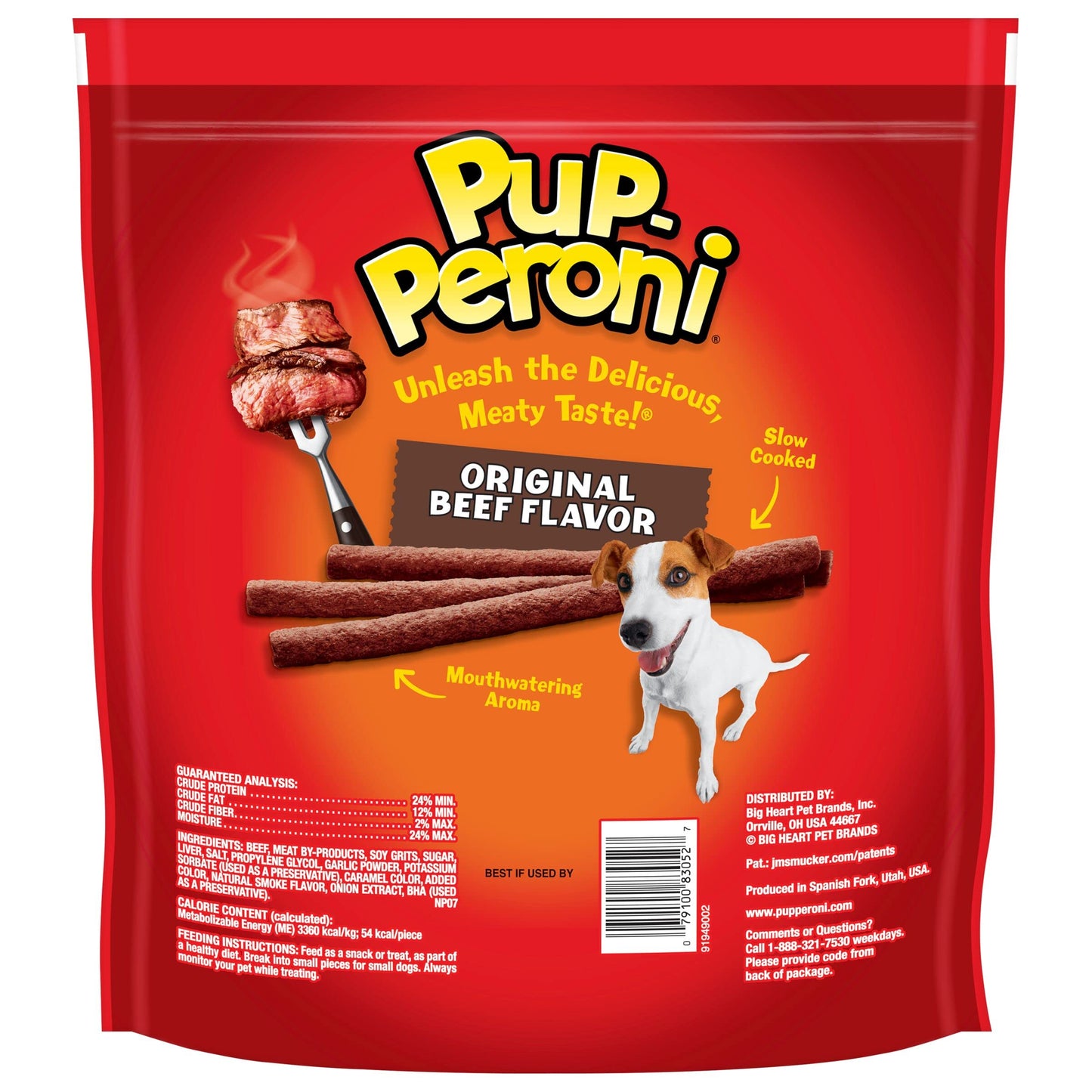 Pup-Peroni Dog Treats, Original Beef Flavor, 38 Ounce, Made with Real Beef-UPStoxs