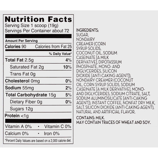 Member's Mark French Vanilla Cappuccino Beverage Mix, 48 oz.-UPStoxs