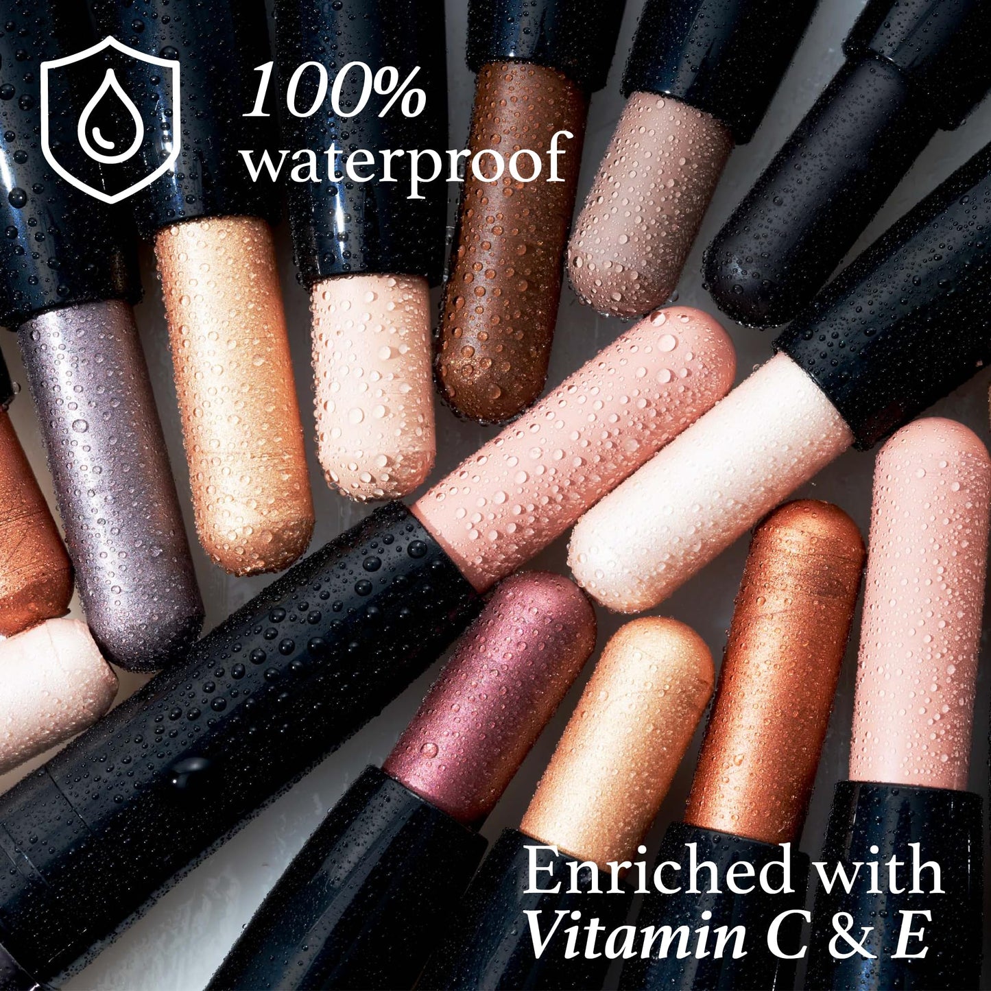 Julep Eyeshadow 101 Crème to Powder Waterproof Eyeshadow Stick, Champagne Shimmer-UPStoxs