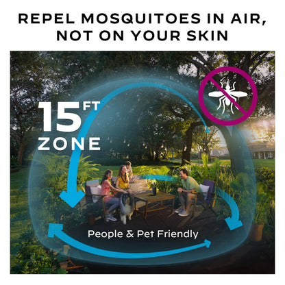 Thermacell Mosquito Repellent Refills; Compatible with Any Fuel-Powered Thermacell Repeller; Highly Effective, Long Lasting, No Spray or Mess; 15 Foot Zone of Mosquito Protection-UPStoxs