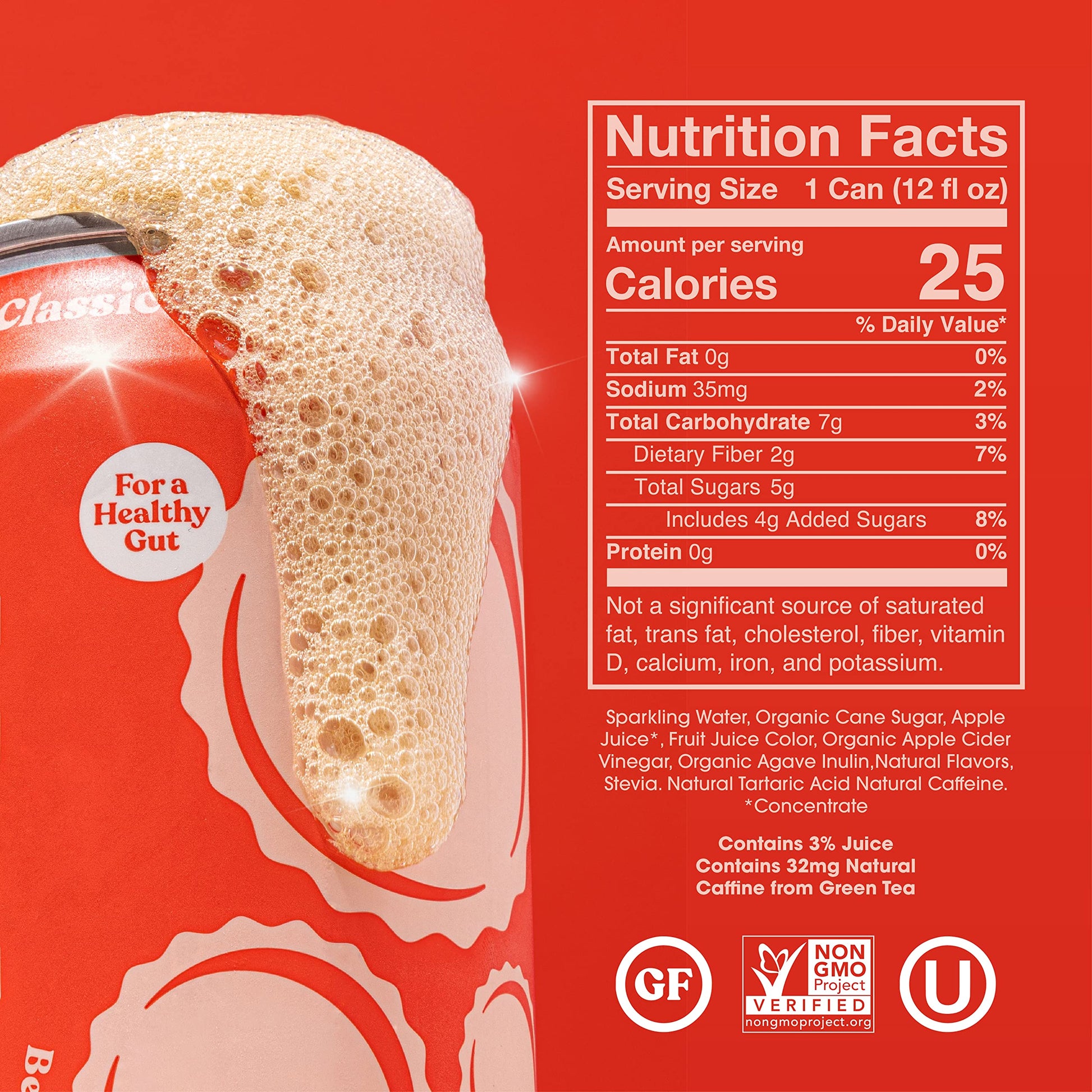 Poppi Classic Cola Prebiotic Soda Single, 12 FZ-UPStoxs