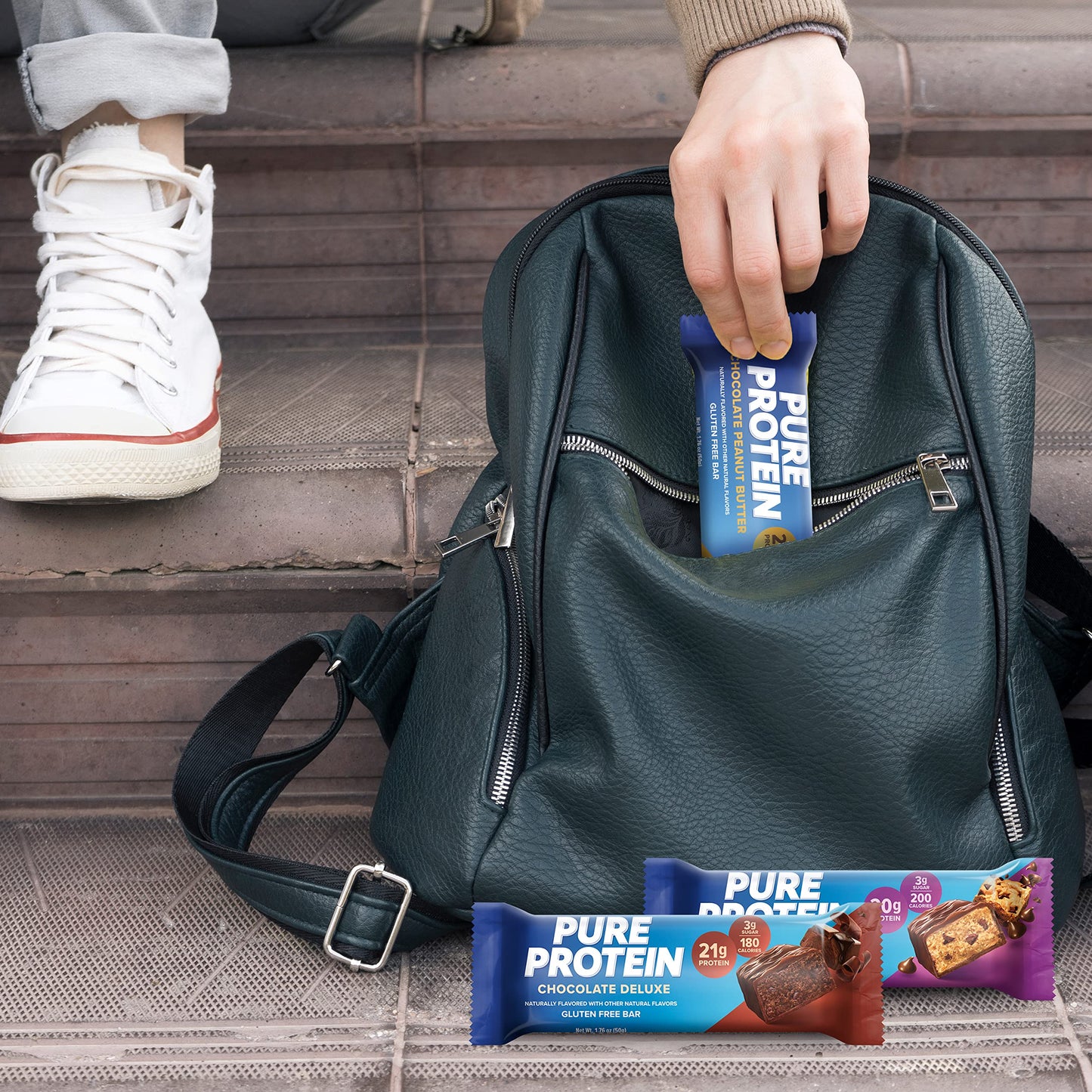 Pure Protein Bars Chocolate Variety Pack (18 ct)-UPStoxs