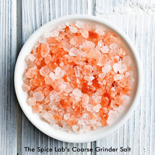 The Spice Lab Himalayan Salt - Coarse 2.2 Lb / 1 Kilo - Pink Himalayan Salt is Nutrient and Mineral Dense for Health - Gourmet Pure Crystal - Kosher & Natural Certified-UPStoxs