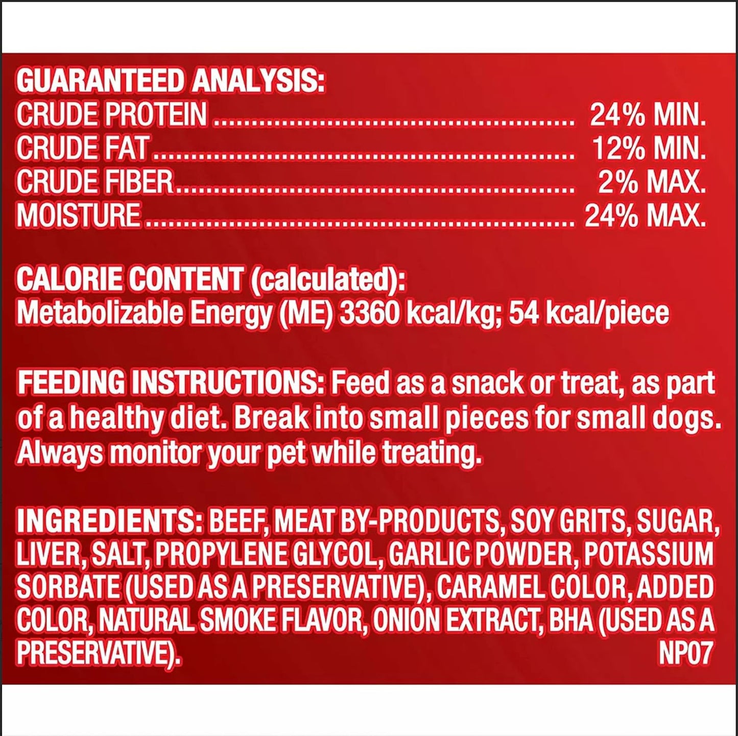 Pup-Peroni Dog Snacks, Original Beef Flavor 46 oz.