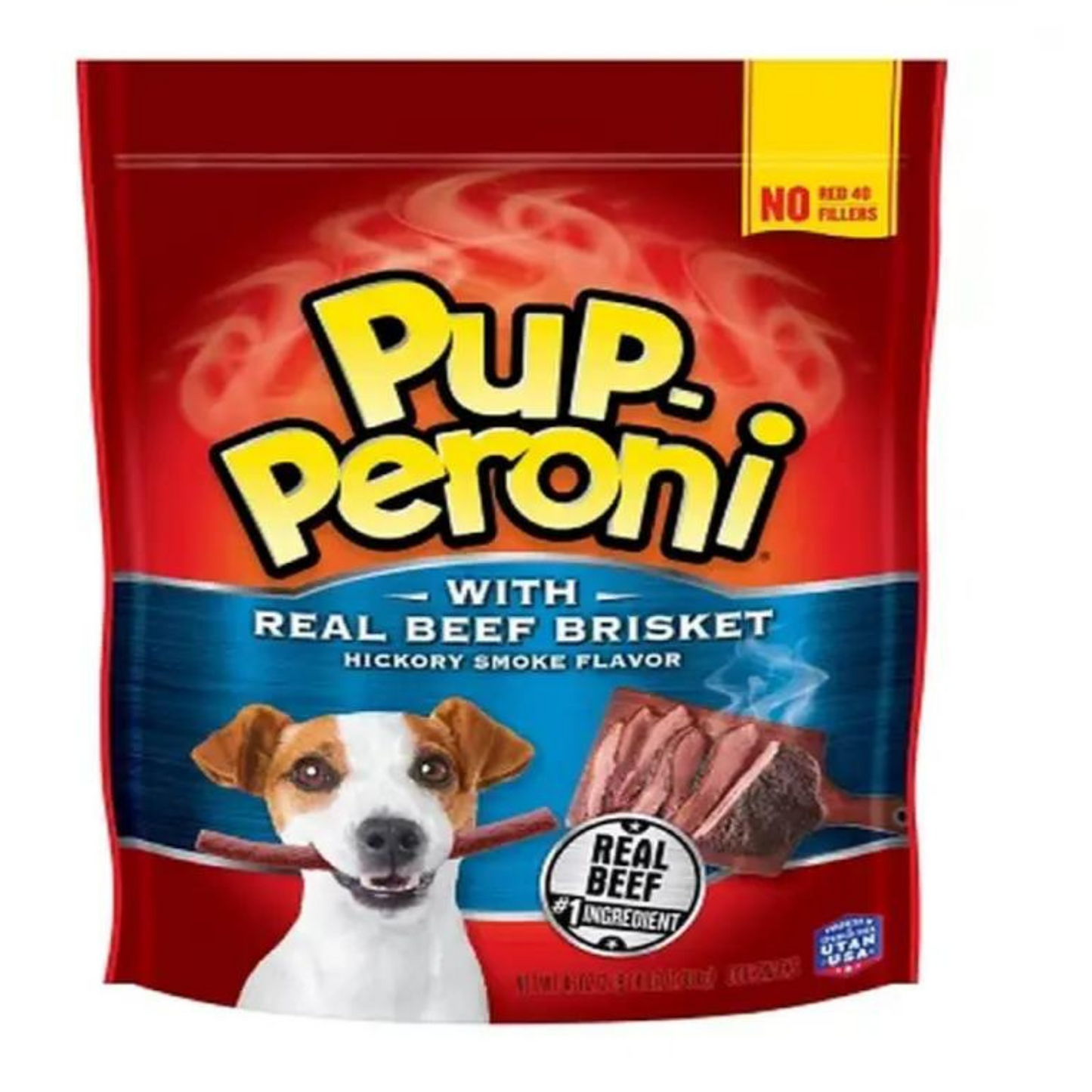 Pup-Peroni Dog Treats with Real Beef Brisket, Hickory Smoked Flavor 46 oz.
