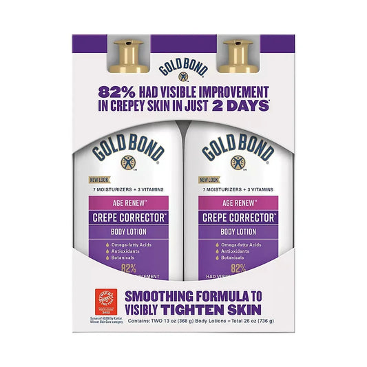Gold Bond Age Renew Crepe Corrector Body Lotion, 13 oz., 2 pk.