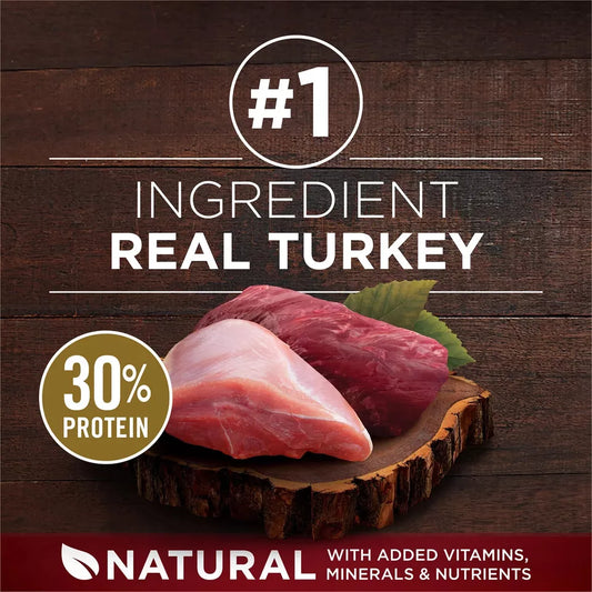 Purina ONE SmartBlend True Instinct Adult Dry Dog Food, Real Turkey & Venison 40 lbs.