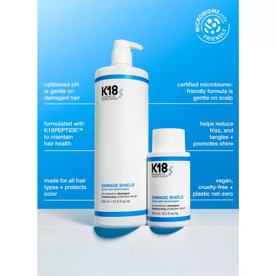 K18 Damage Shield pH Protective Shampoo, 8.5 oz.