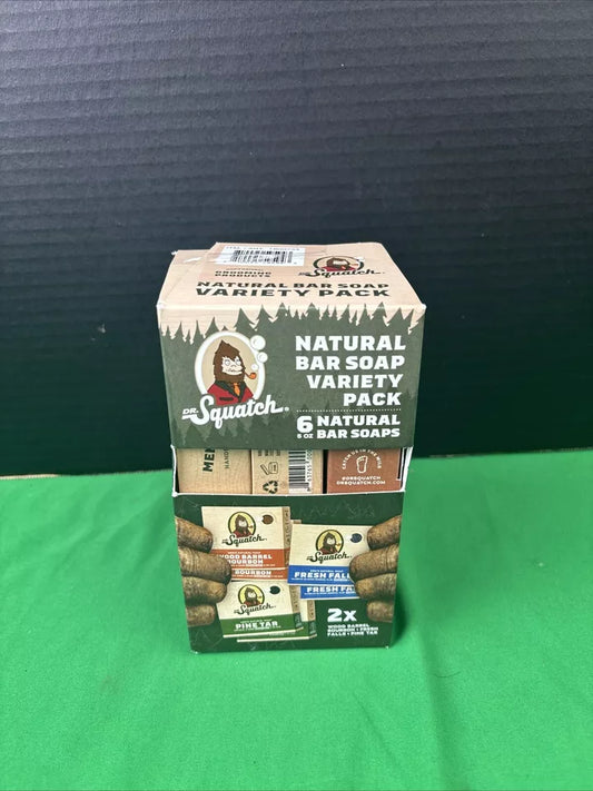 Dr. Squatch Natural Bar Soap, Variety Pack, 5 oz., 6 pk.