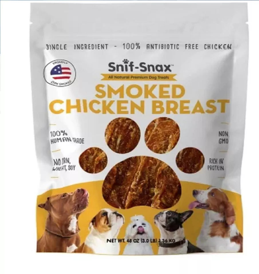 Snif-Snax Smoked Chicken Breast Dog Treats 48 oz.