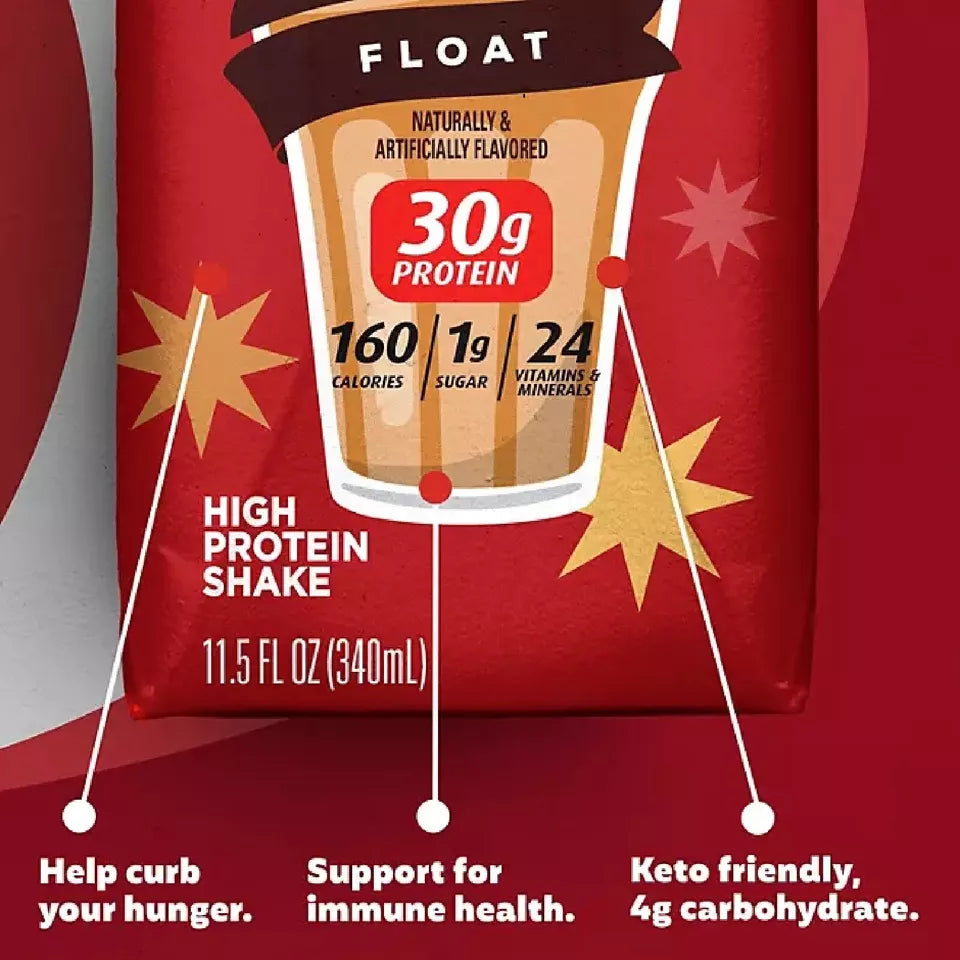Premier Protein 30g High Protein Shake, Root Beer Float 11 fl. oz., 15 pk.