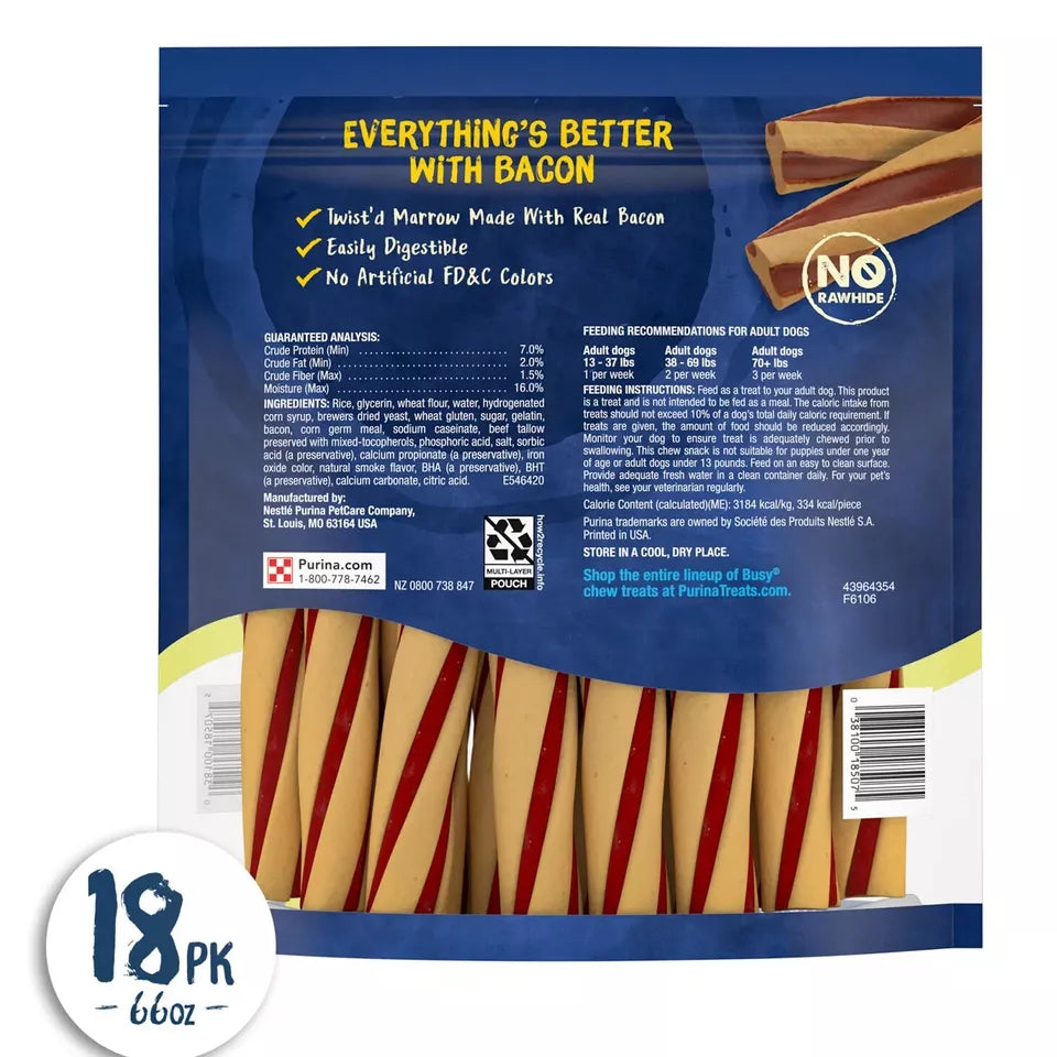 Purina Busy With Beggin' Twist'd Small/Medium Breed Dog Treats, 18 ct.